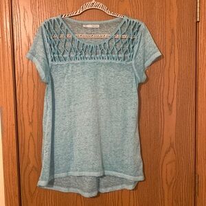 Maurice’s light blue top. Size large